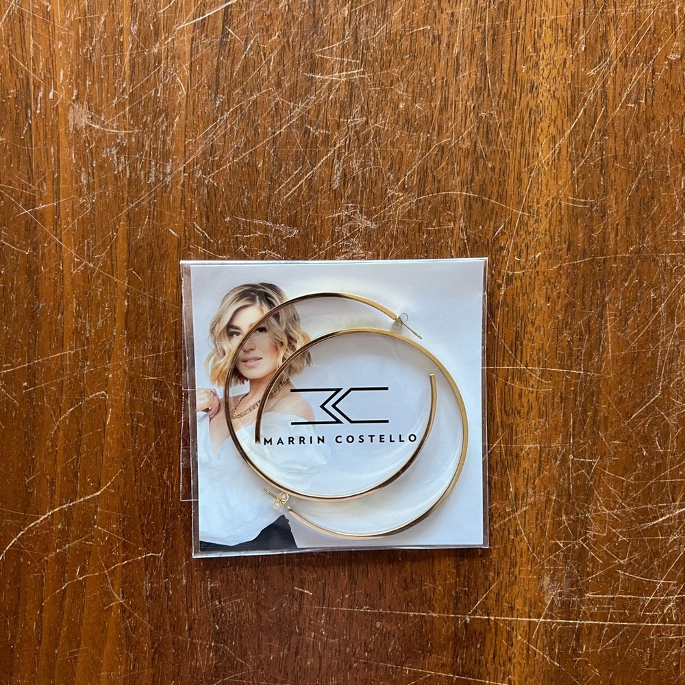 Gold Hoop Earrings